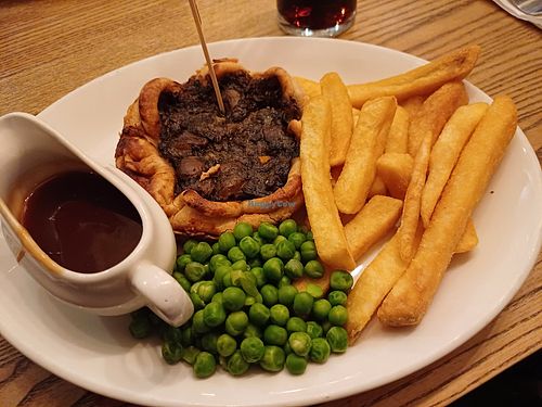Garlic mushroom tart at Nosey Parker in Lincoln