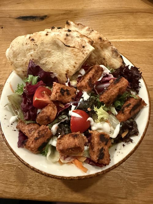 Vege Ćevapi Salat  at Walter BBQ in Zrenjanin