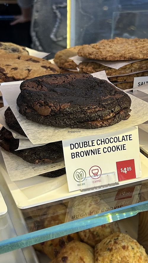 Brownie cookie  at JJ Bean Coffee Roasters in North Vancouver