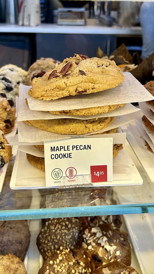Maple pecan cookie  at JJ Bean Coffee Roasters in North Vancouver