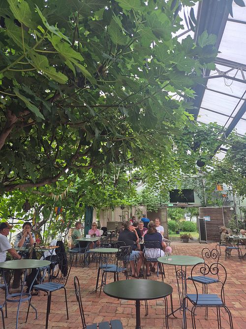  at Backagården Café in Loderup