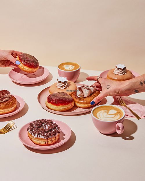 Donuts & coffee at Brammibal's Donuts - Eppendorfer Baum in Hamburg