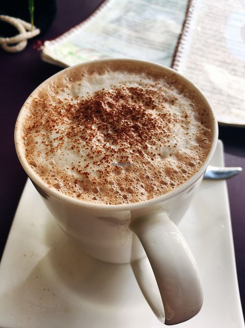 hot chocolate  at Cafe Gleichklang in Hannover