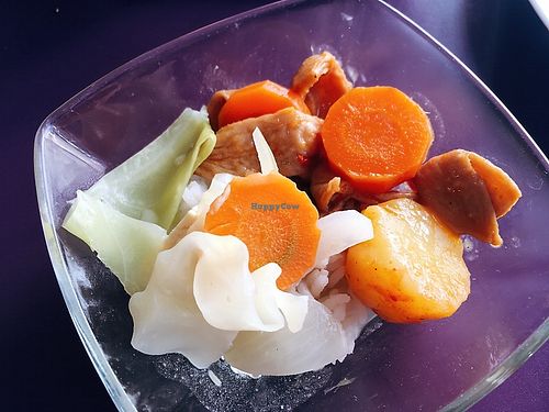 mixed veggies (i took a tiny portion 😅) at Cafe Gleichklang in Hannover