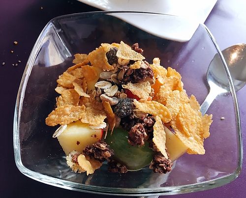 fruit salad at Cafe Gleichklang in Hannover