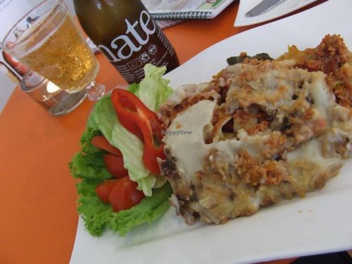 Lasagna at Cafe Gleichklang in Hannover