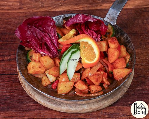 potato curry at Hallenser Kartoffelhaus in Halle