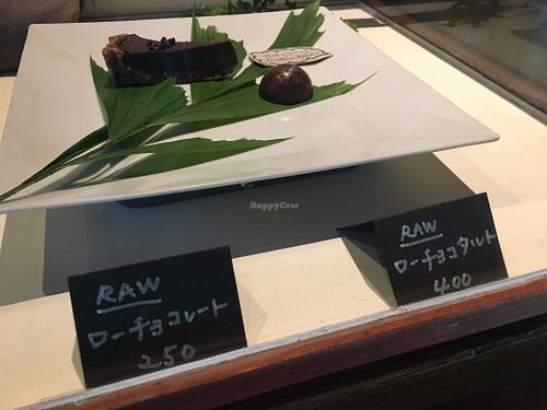 raw chocolate  at Zeal in Miyazaki
