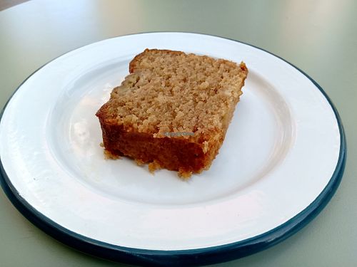 Banana bread at Deeney's Cafe in East London