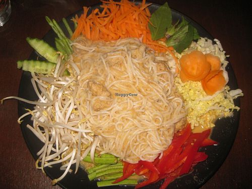 Phi Phi Island noodles (vegan) at Thai Box Food in Prague