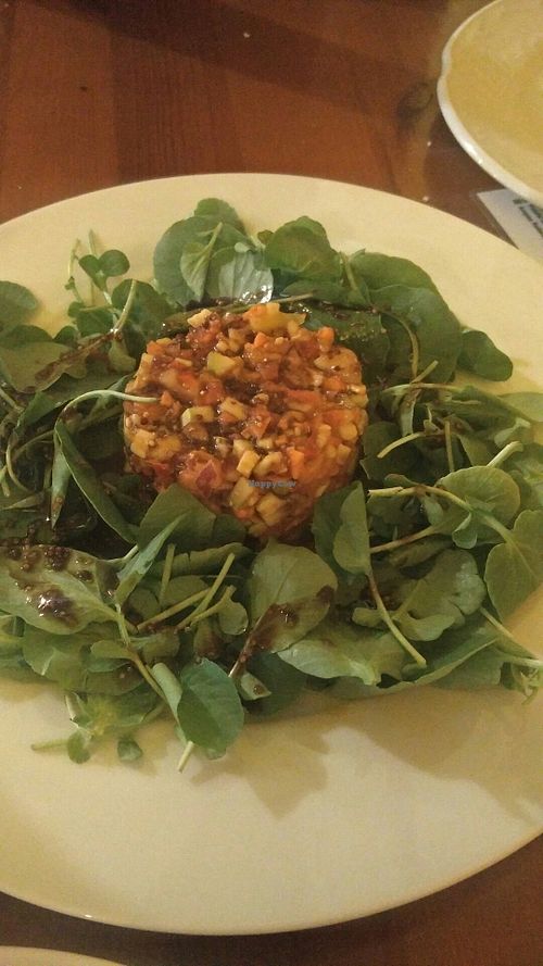 Vegetables tartar at Habanita in Sevilla