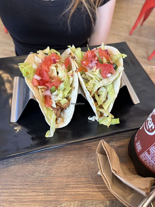 Mushroom tacos   at The Taco 105 in Mattituck