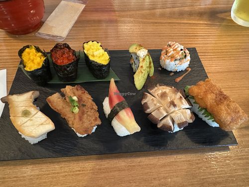   at Vegan Sushi Tokyo in Tokyo