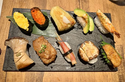   at Vegan Sushi Tokyo in Tokyo