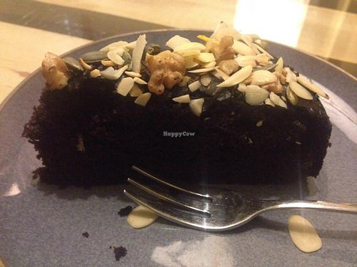 vegan chocolate cake:) at Zenith in Hanoi