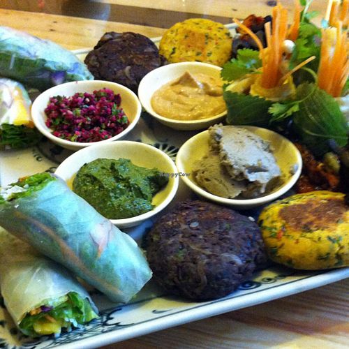 appetiser platter at Zenith in Hanoi