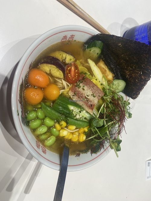 Japanese noodles with all kinds of good things!  at VeColor in Taoyuan City