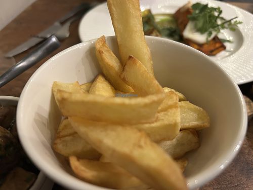 Homemade Chips  at Aioli Restaurant by Chris Finnigan in Birtley
