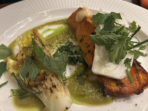 Roasted Butternut Squash  at Aioli Restaurant by Chris Finnigan in Birtley