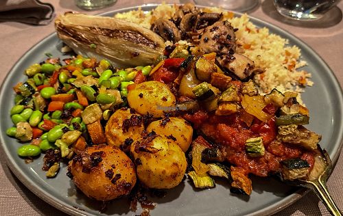 A vegan selection. at Hoffy's in Antwerpen