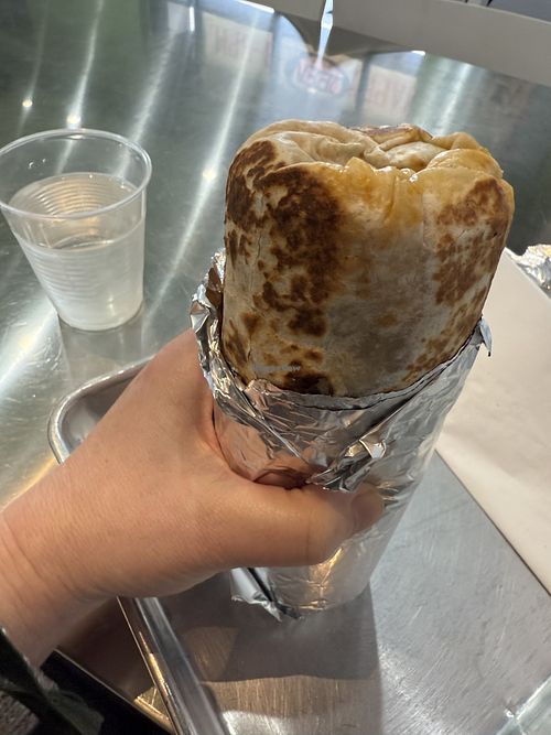 Vegan burrito (build your own)  at Guapas Mexican Grill in Menlo Park