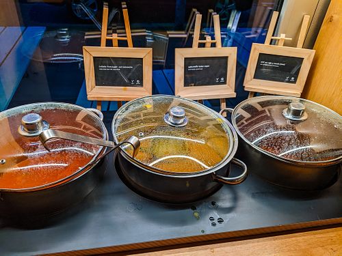 Today's soups at Sattgrün - Hafen at Sattgrün - Hafen in Dusseldorf