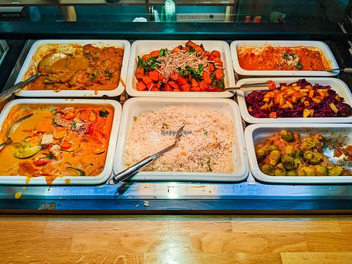 Today's buffet offerings at Sattgrün - Hafen at Sattgrün - Hafen in Dusseldorf