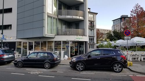 Outside at Sattgrün - Hafen in Dusseldorf