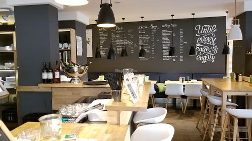 Inside at Sattgrün - Hafen in Dusseldorf