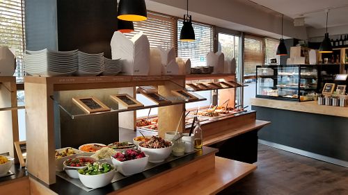 Buffet at Sattgrün - Hafen in Dusseldorf