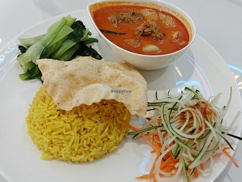 Nasi briyani is nice at Veggie House 一芳 - Orchard in Central Singapore