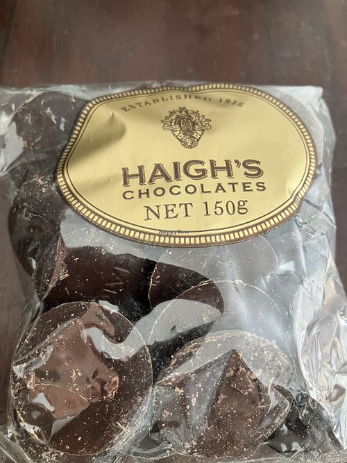   at Haigh's Chocolates in Melbourne