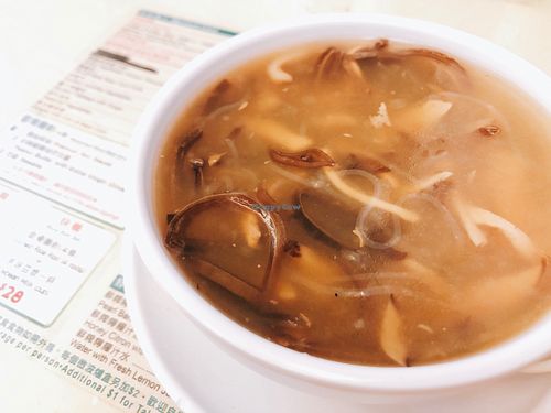 Mock shark fin soup at Jade Vegetarian - Jane Heart in Kowloon