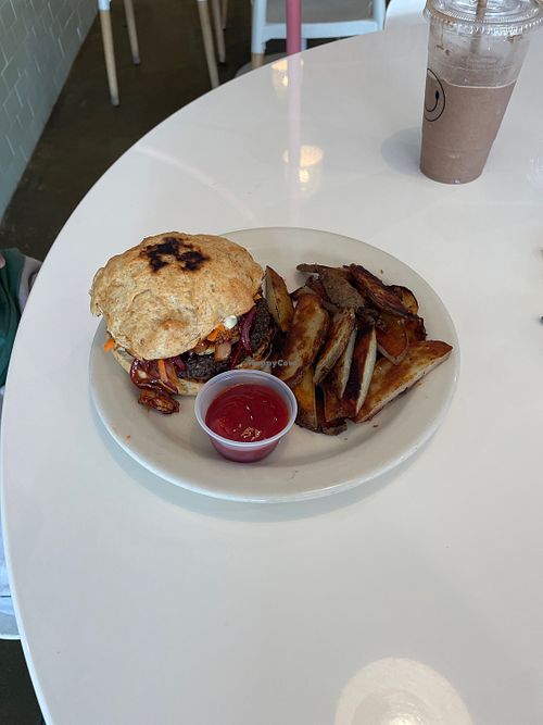 BBQ jackfruit   at Juicery Plus - E Redd Rd in El Paso