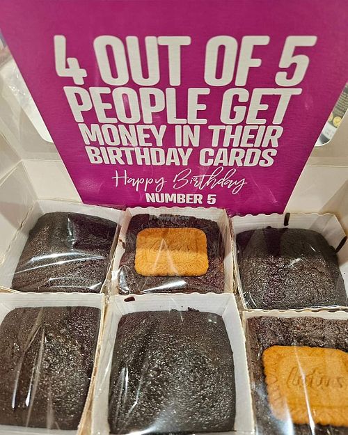 Postal brownies available at Ukrave Desserts in Manchester