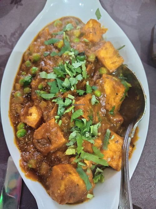 Matar Tofu at Whitley Bay Tandoori in Whitley Bay