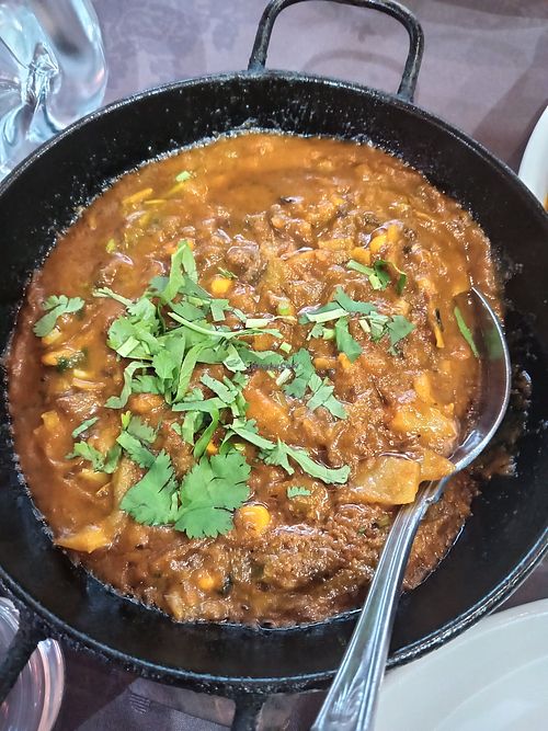 Vegan Balti at Whitley Bay Tandoori in Whitley Bay