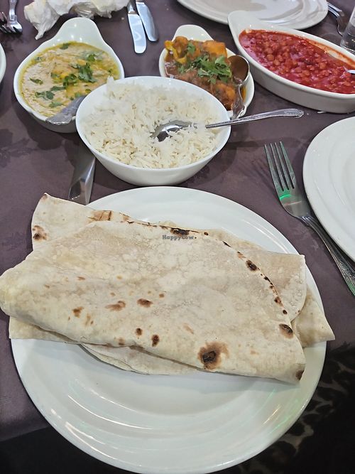 Chapati at Whitley Bay Tandoori in Whitley Bay