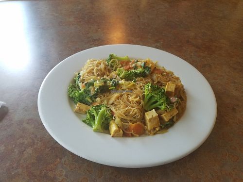 Singaporean Spicy Rice Noodles - worth the trip!! at Loving Hut in Sandy Springs