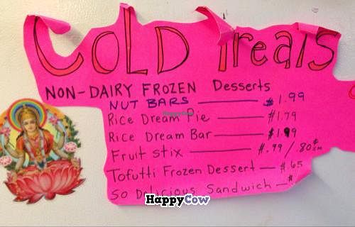 vegan desserts! at Good Food Conspiracy in Big Pine Key