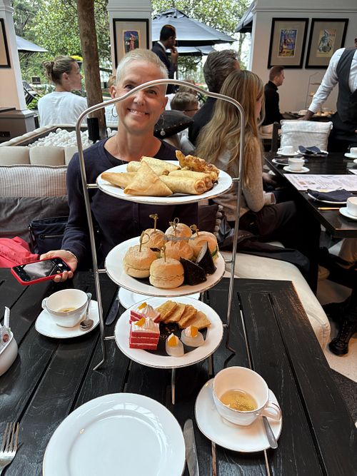   at Tea Lounge in Nuwara Eliya