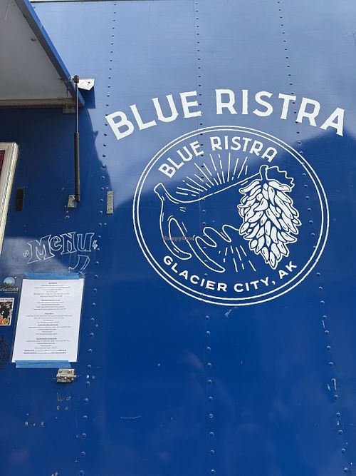 The current food truck parked outside the brewery (on 5/15/26)  at Girdwood Brewing Company in Anchorage