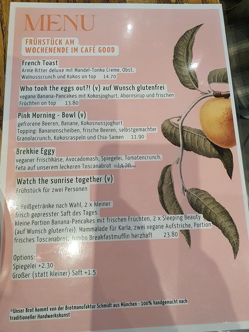  at Cafe Good in Munich