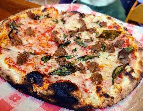 Vegan Meatball Polpetta at Da Legna at Nolo in New Haven