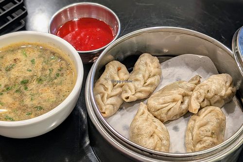 Special momos at Food Junction in Seattle