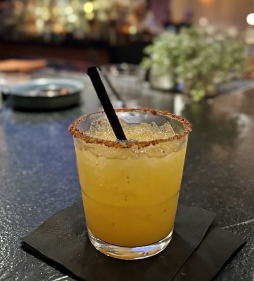 Mango chili margarita  at Cala in Scottsdale