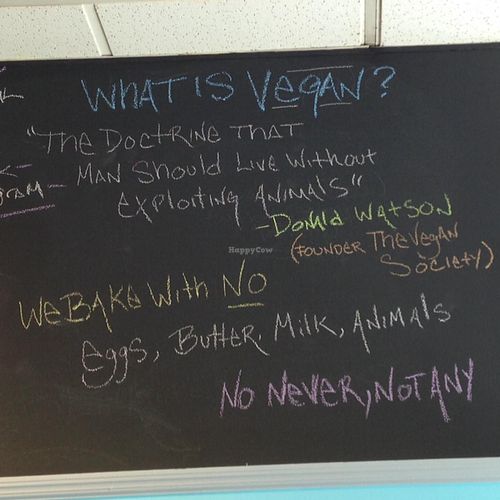 Sign at Sweet to Lick in Williston Park