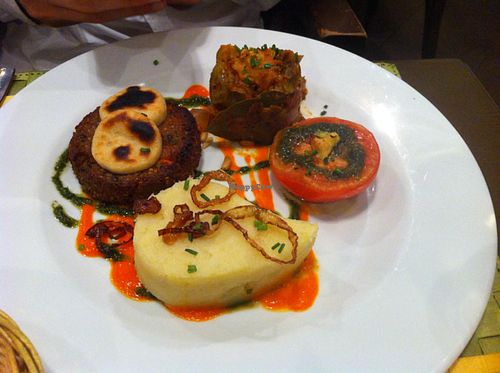 quinoa burger at Le Potager du Marais - Saint Paul in Paris