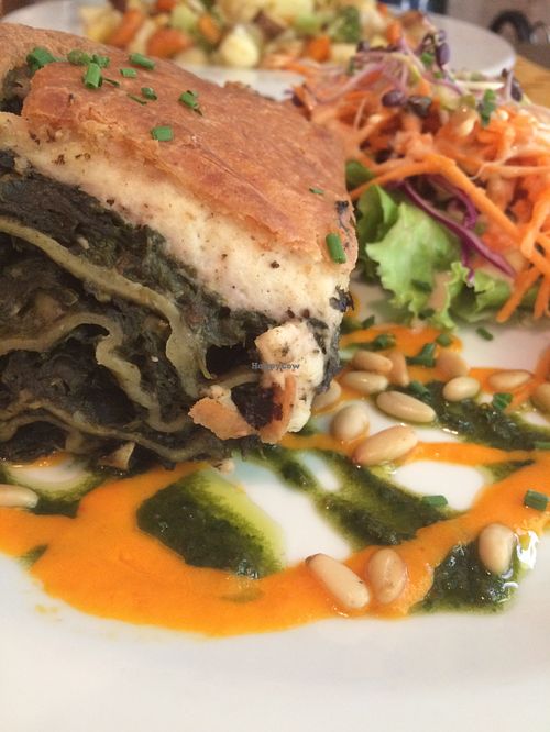Spinach Lasagne  at Le Potager du Marais - Saint Paul in Paris