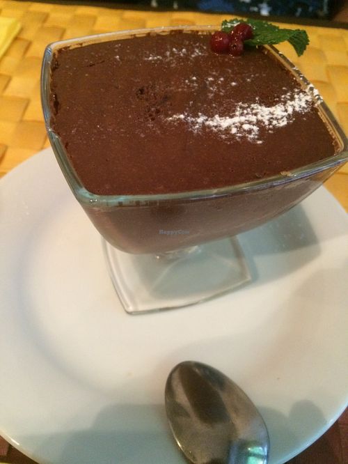 Chocolate MOusse at Le Potager du Marais - Saint Paul in Paris